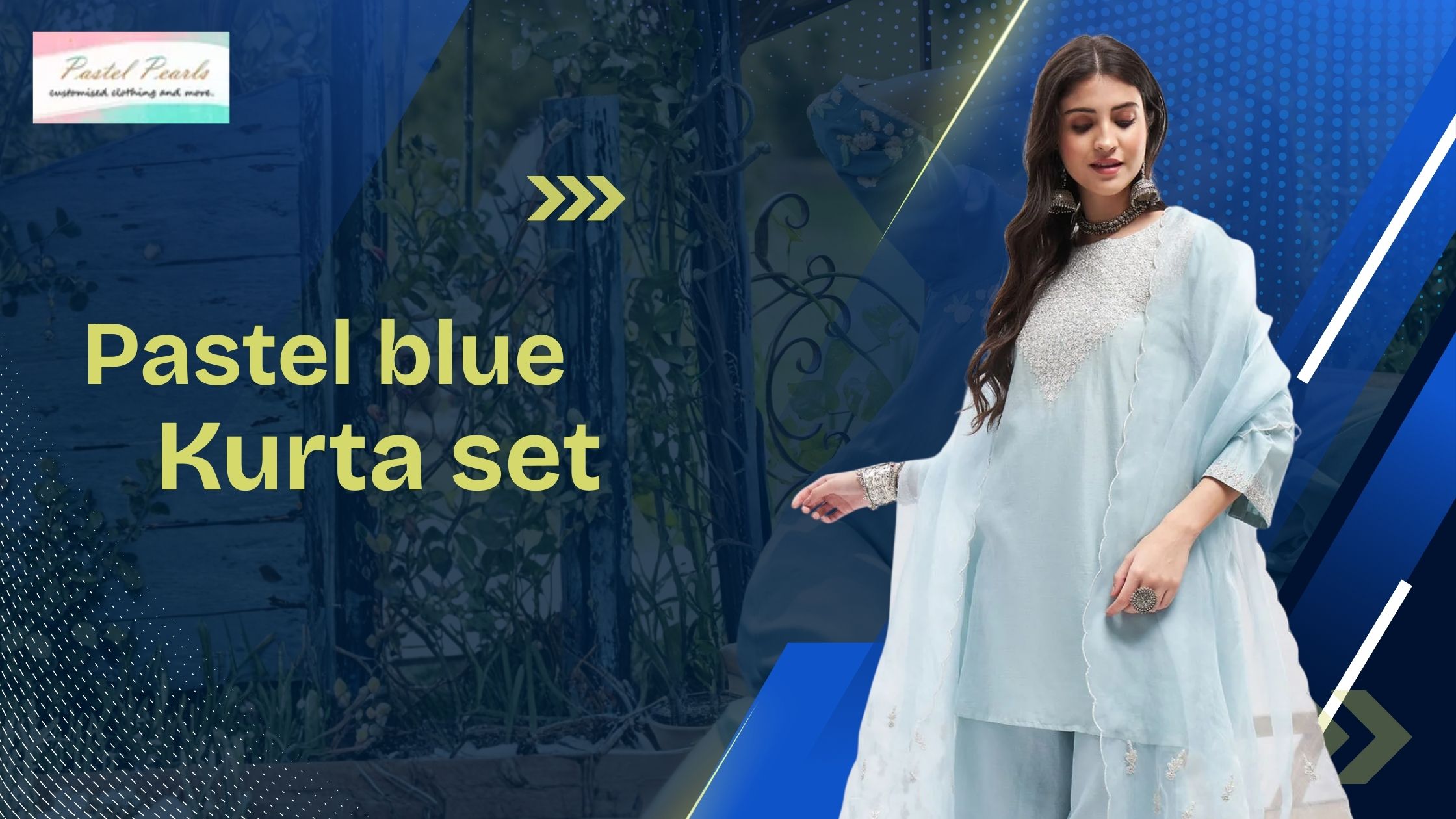 Pastel Blue Kurta Sets That Bring Soft Elegance to Your Wardrobe